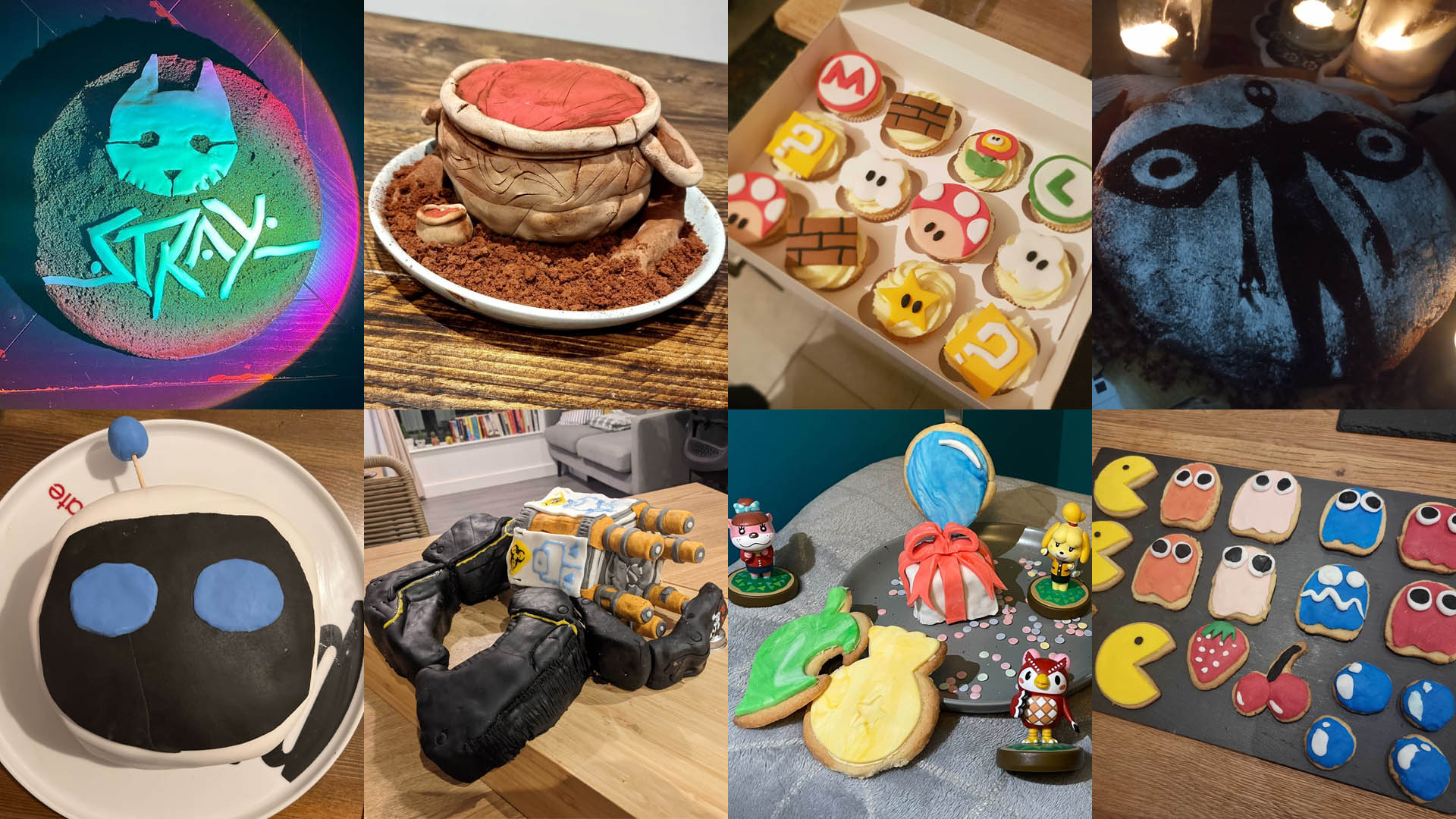 GameDev Cake Creation Collage 